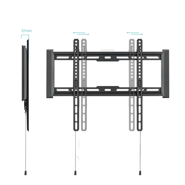 TV laikiklis TooQ LP1073F-B 32" 70" 75 Kg