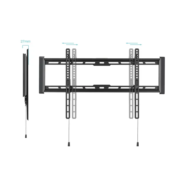 TV laikiklis TooQ LP1083F-B 80" 75 Kg