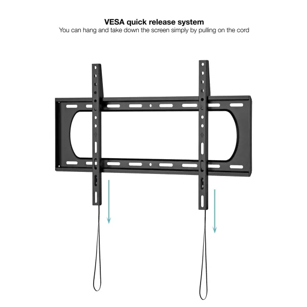 TV Statīvs TooQ LP1084F-B 80" 80 kg