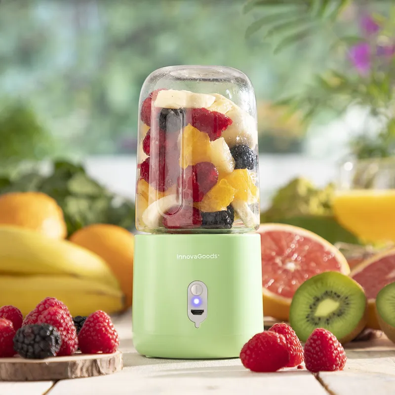 Kaasaskantav laetav tassimikser Blendyr InnovaGoods