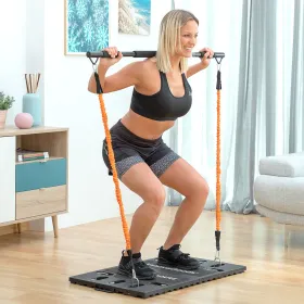 Integroitu kannettava harjoitusjärjestelmä harjoitusoppaalla Gympak Max InnovaGoods