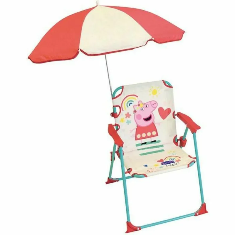 Пляжный стул Fun House Peppa Pig Красный rouge 65 cm