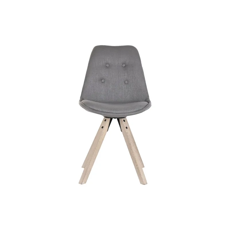 Ruokatuoli DKD Home Decor Harmaa (Kunnostetut Tuotteet A)