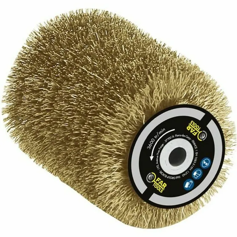 Abrazīvā birste Fartools Misiņš Ø 80 mm