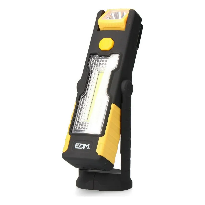 фонарь LED EDM 36381 Cob XL 3 W Двойная функция Крючок Магнит