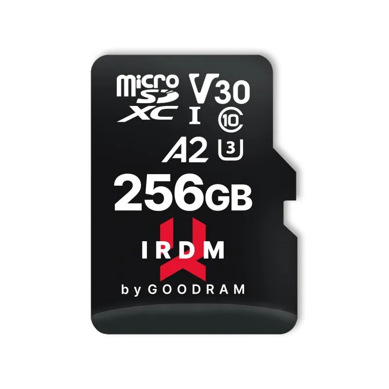 Карта памяти микро-SD с адаптером GoodRam 0000000IR256 256 GB