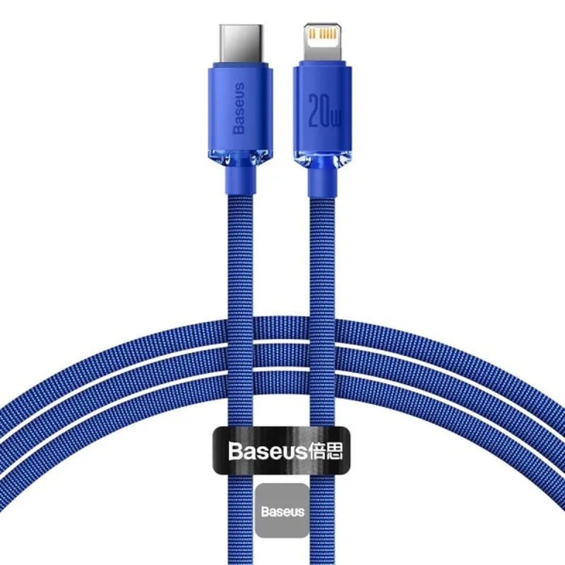 Кабель USB-C—Lightning Baseus CAJY000203 Синий 1,2 m