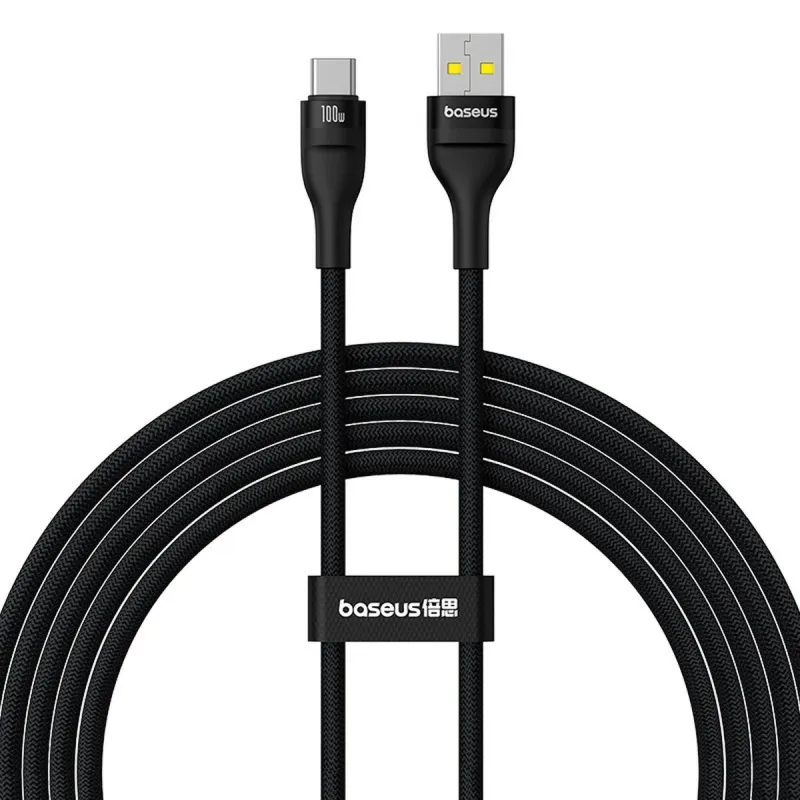 USB A - USB-C kabelis Baseus P10311804111-01 Juoda 2 m