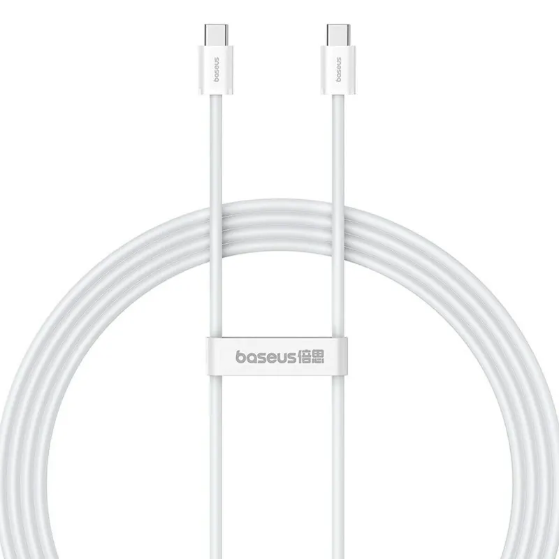 USB-C - USB-C kaapeli Baseus P10365200211-01 Valkoinen 2 m