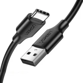 USB A - USB-C kaapeli Ugreen 60117 Musta 1,5 m