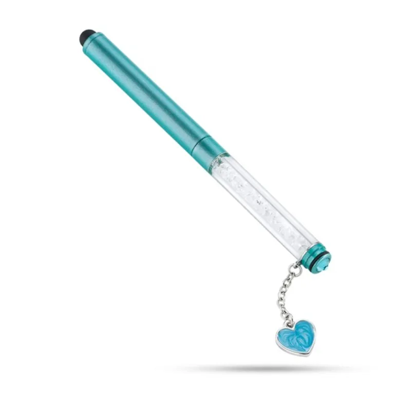 Ballpoint Pen with Touch Pointer Morellato Turquoise
