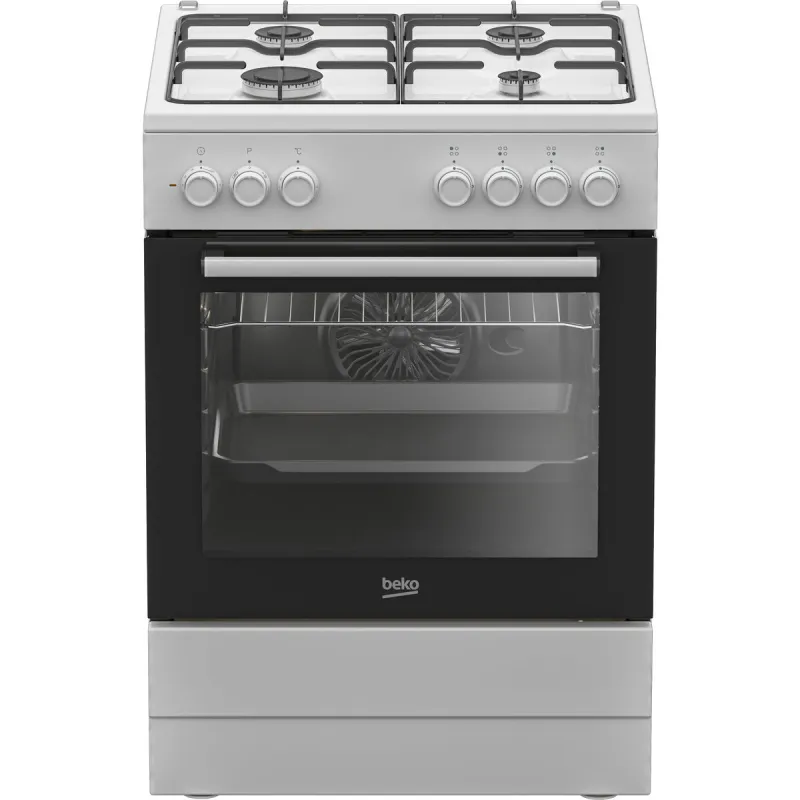 Kaasuliesi BEKO FBE62120WD Valkoinen Musta