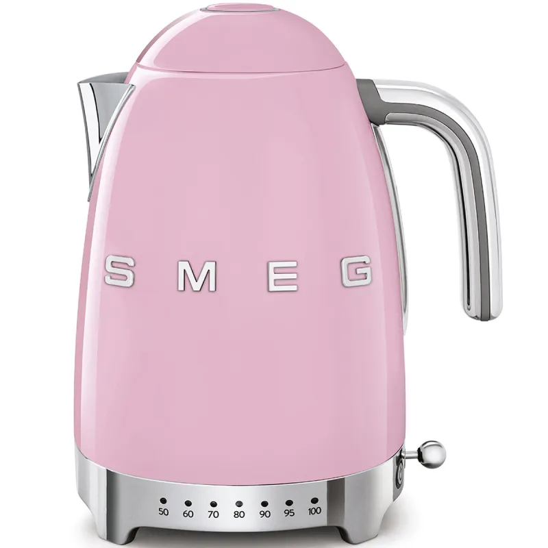 Vedenkeitin Smeg KLF04PKEU Ruostumaton teräs Muovinen 2400 W 1,7 L