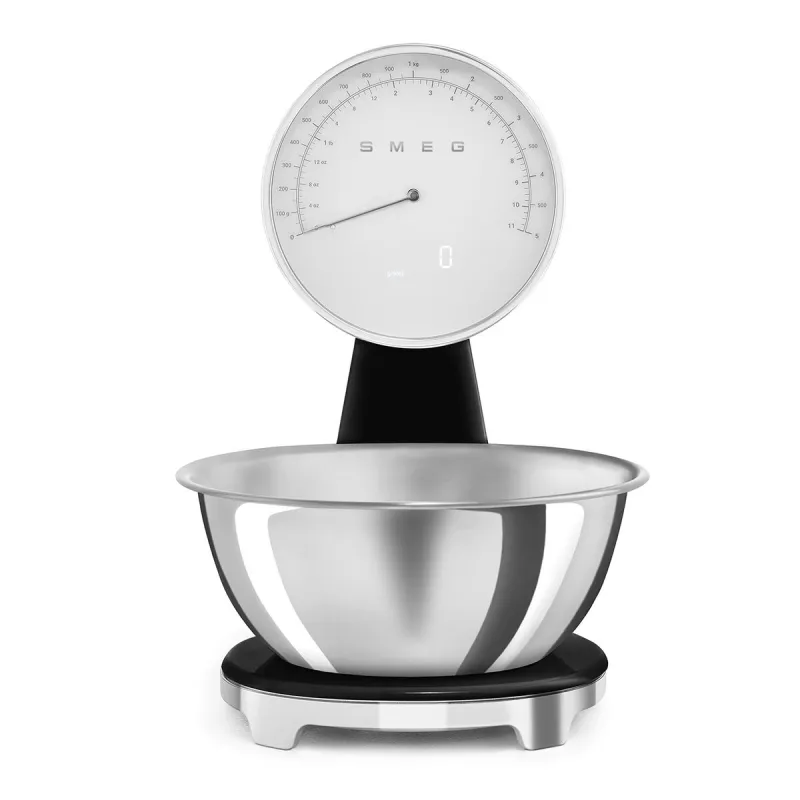 Keittiövaaka Smeg KSF01BLWW Musta 5 kg