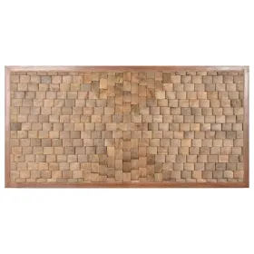 Päätylevy Home ESPRIT Luonnollinen 180 X 5 X 90 CM