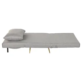 Диван-кровать Home ESPRIT Серый Кремовый Scandi 90 x 90 x 84 cm