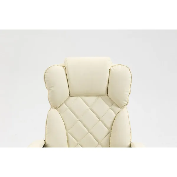 Kontoritool Activejet YK7416 BE Must Beež Hõbedane