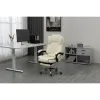 Kontoritool Activejet YK7416 BE Must Beež Hõbedane