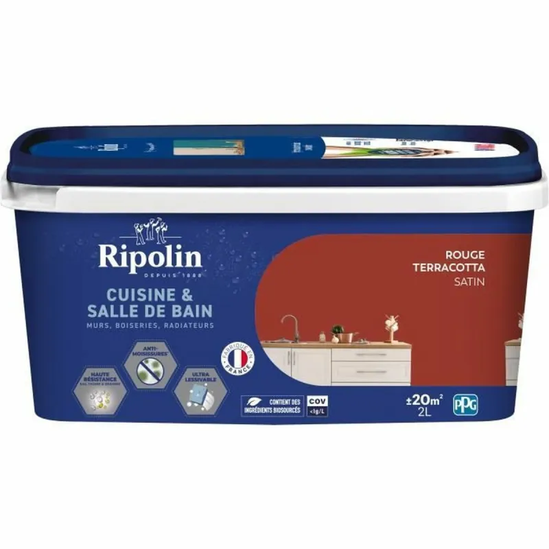 Krāsa Ripolin rouge 2 L