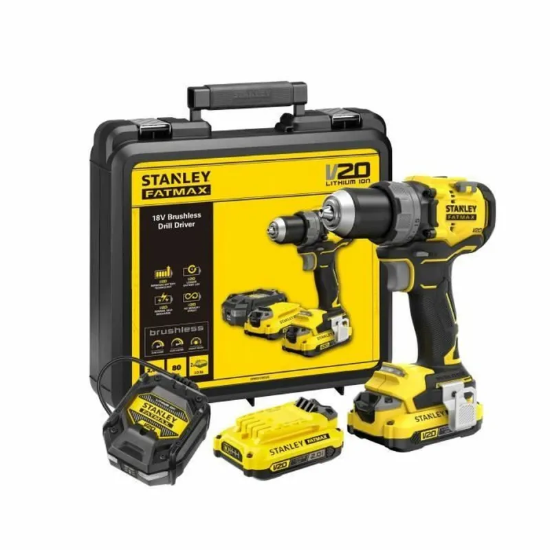 Skrūvgriezis urbis Stanley SFMCD725D2K-QW 18V 60 Nm