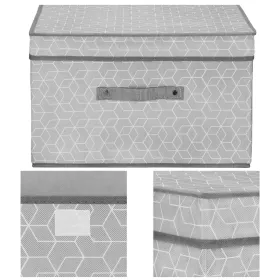 Foldable toy container Springos HA0163 25x40x30 cm gray