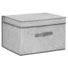 Taitettava lelusäiliö Springos HA0163 25x40x30 cm harmaa