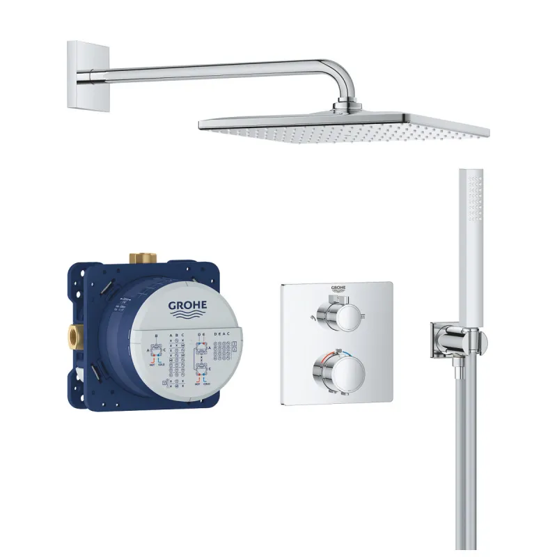 Shower Column Grohe Grey 31 cm
