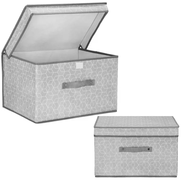 Taitettava lelusäiliö Springos HA0163 25x40x30 cm harmaa