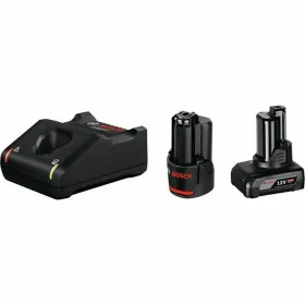Комплект зарядного устройства и аккумуляторов. BOSCH Starterset Batteries 1x2.0Ah 1x4.0Ah 4 Ah 12 V 1 Предметы