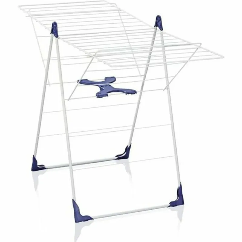 Apģērbu Žāvēšanas Aukla Leifheit 81408 CLASSIC 200 Flex Tērauds polipropilēns Plastmasa Zils Balts 20 m