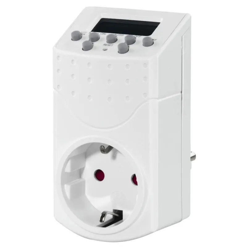 Pistoke digitaalisella ajastimella Hama Mini 230 V 16 A