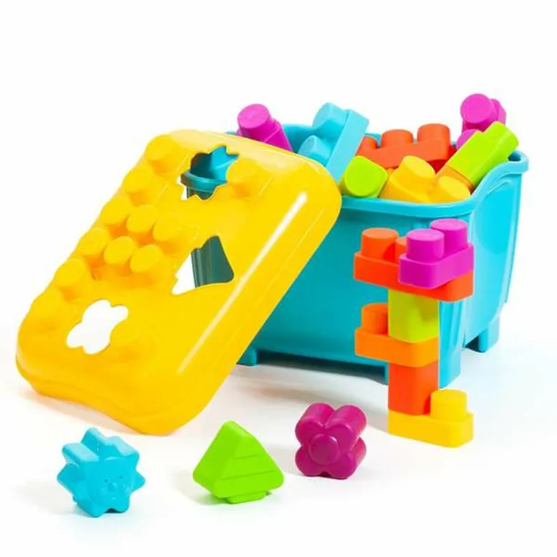 Celtniecības Komplekts Moltó Blocks & Puzzles 15 Daudzums
