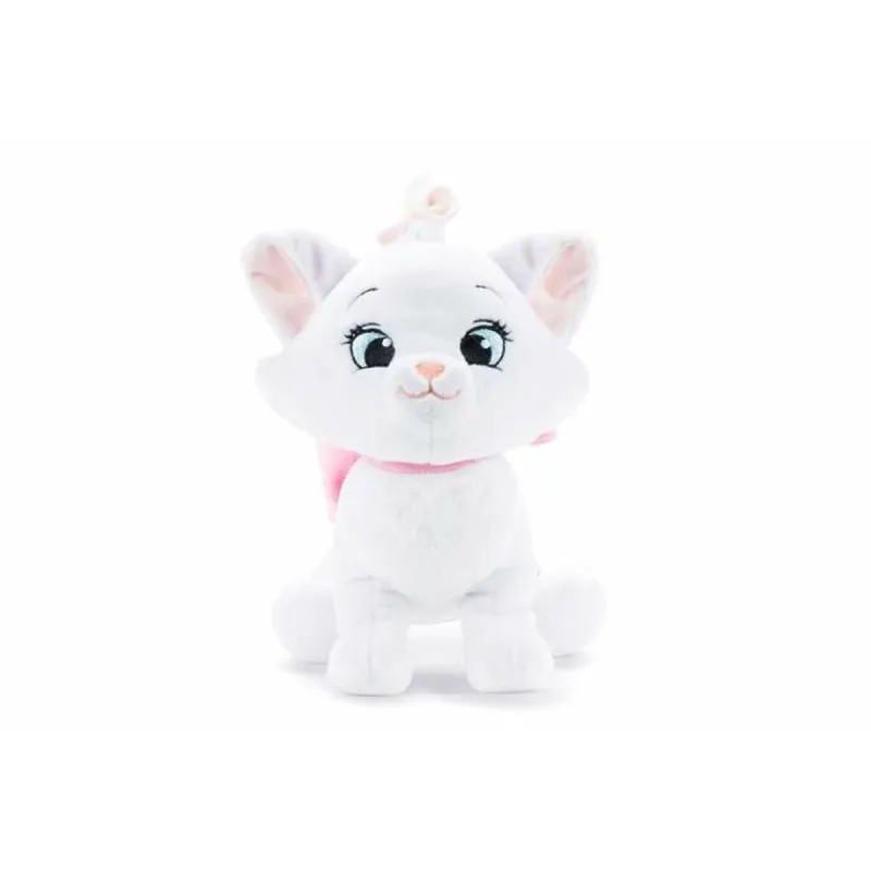 Pehmolelu Disney Cakey Cat 25 cm Valkoinen Polyesteri