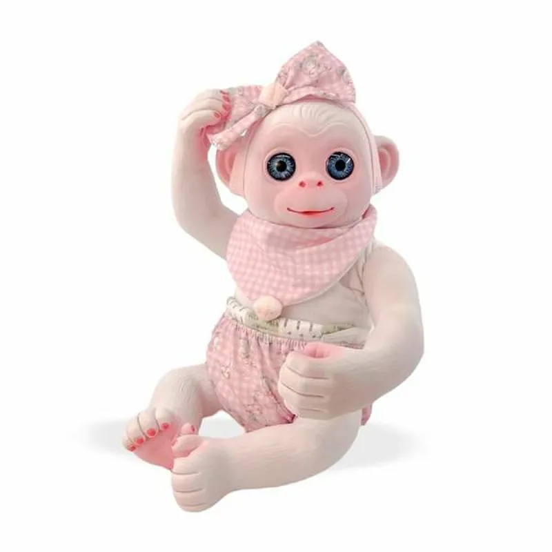 Pūkaina Rotaļlieta Berjuan Anireal Mērkaķis 35 cm