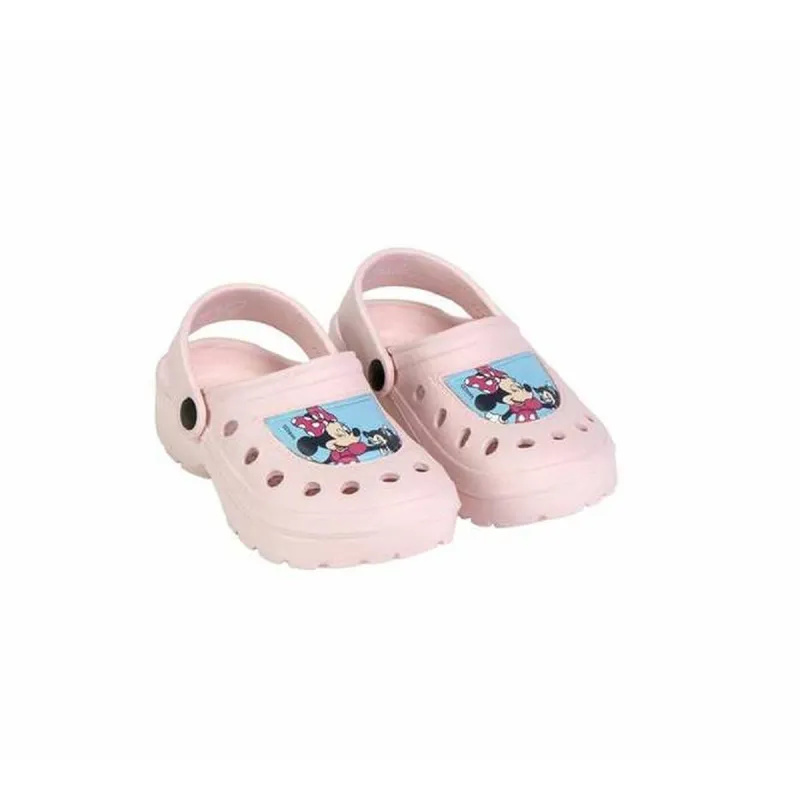 Pludmales krokšu apavi Minnie Mouse Rozā 26-27