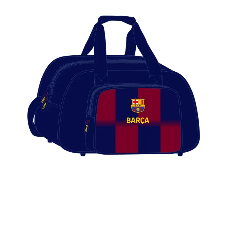 Sporta soma F.C. Barcelona Zils Sarkanbrūns 40 x 24 x 23 cm