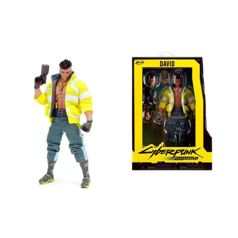 Toimintahahmot Jada  Cyber Punk David 15 cm