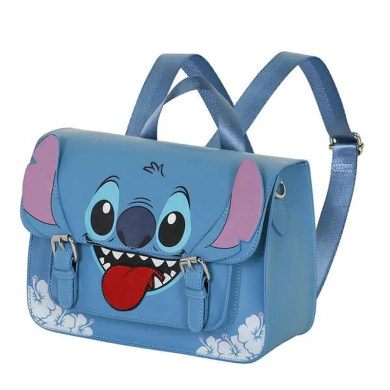 Mokyklinis krepšys Lilo & Stitch Mėlyna