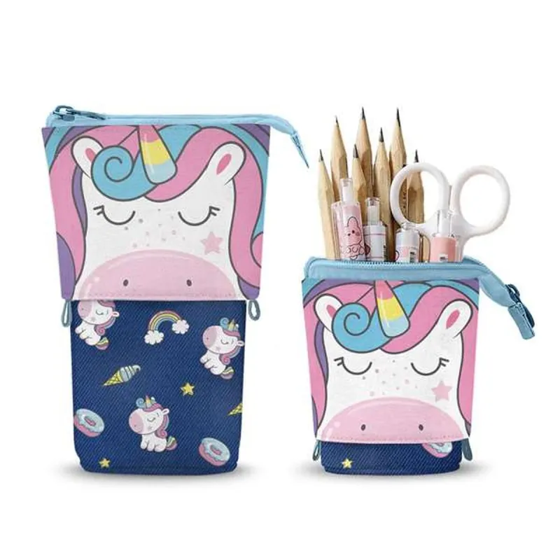 Holdall Oh My Pop! Navy Blue Unicorn
