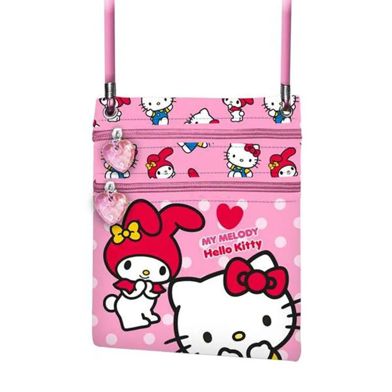 Olkalaukku Hello Kitty Pinkki 17 x 15 x 4 cm