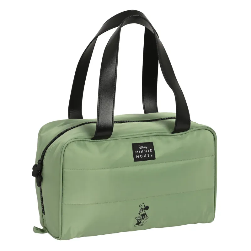 Kouluvessalaukku Minnie Mouse Mint shadow Armeijan vihreä 31 x 14 x 19 cm