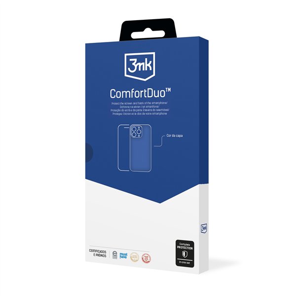Case and protective glass set 3mk ComfortDuo Clear Apple iPhone 13