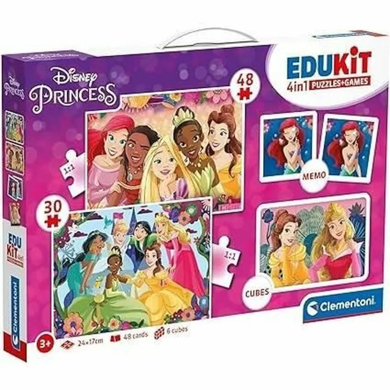 Opettavainen peli Clementoni Disney Princesses