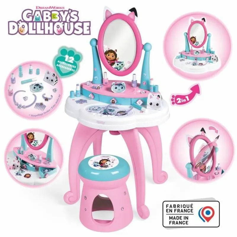 Детский набор для макияжа Smoby Gabby and the Magic House Розовый Rose