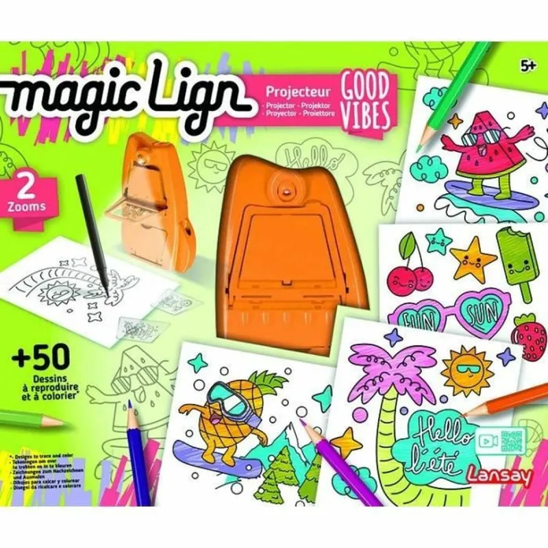 Kirjoitussetti Lansay Magic Lign