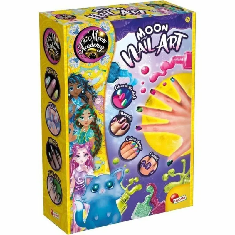 Manikyyrisetti Lisciani Giochi The Moon Academy Monn NailArt