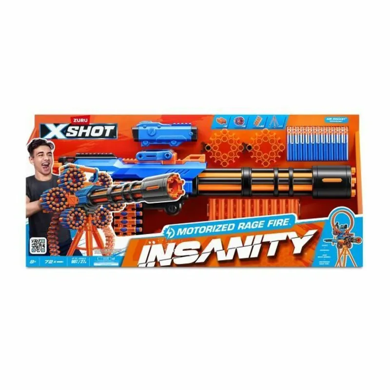 Tikkapyssy Zuru X-SHOT Rage Fire