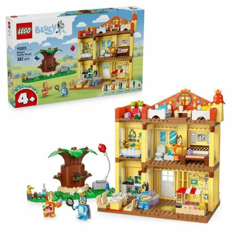 Celtniecības Komplekts Lego 11203 Bluey's Family House 382 Daudzums