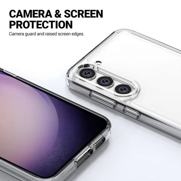 Crong Crystal Shield Cover - Samsung Galaxy S23+ Case (Transparent)