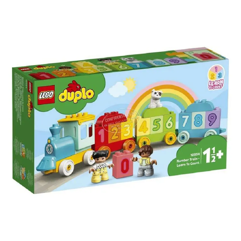 Statybos rinkinys Duplo Number Train Lego 10954 Spalvotas 23 Dalys (23 pcs)